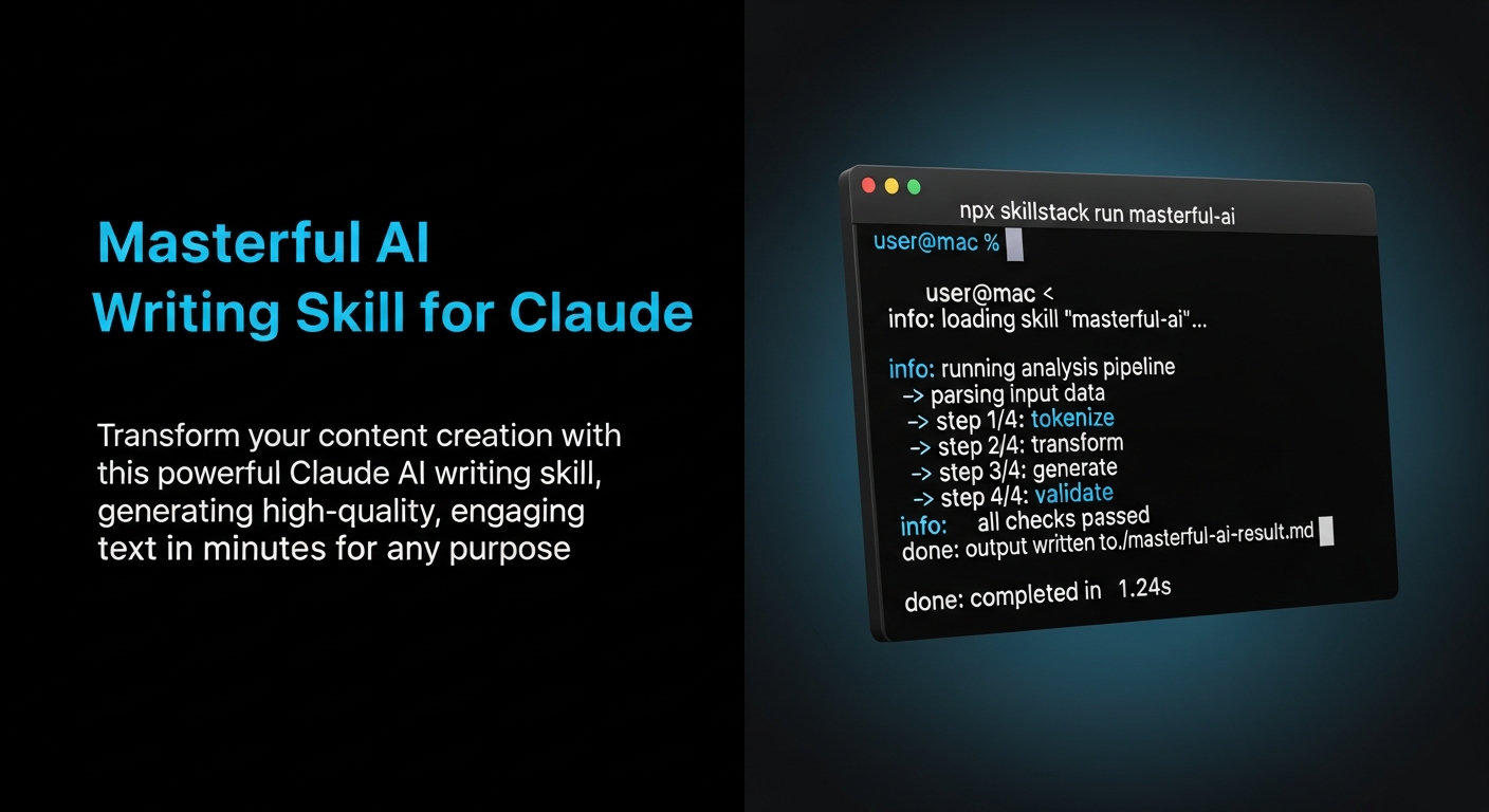 Masterful AI Writing Skill for Claude